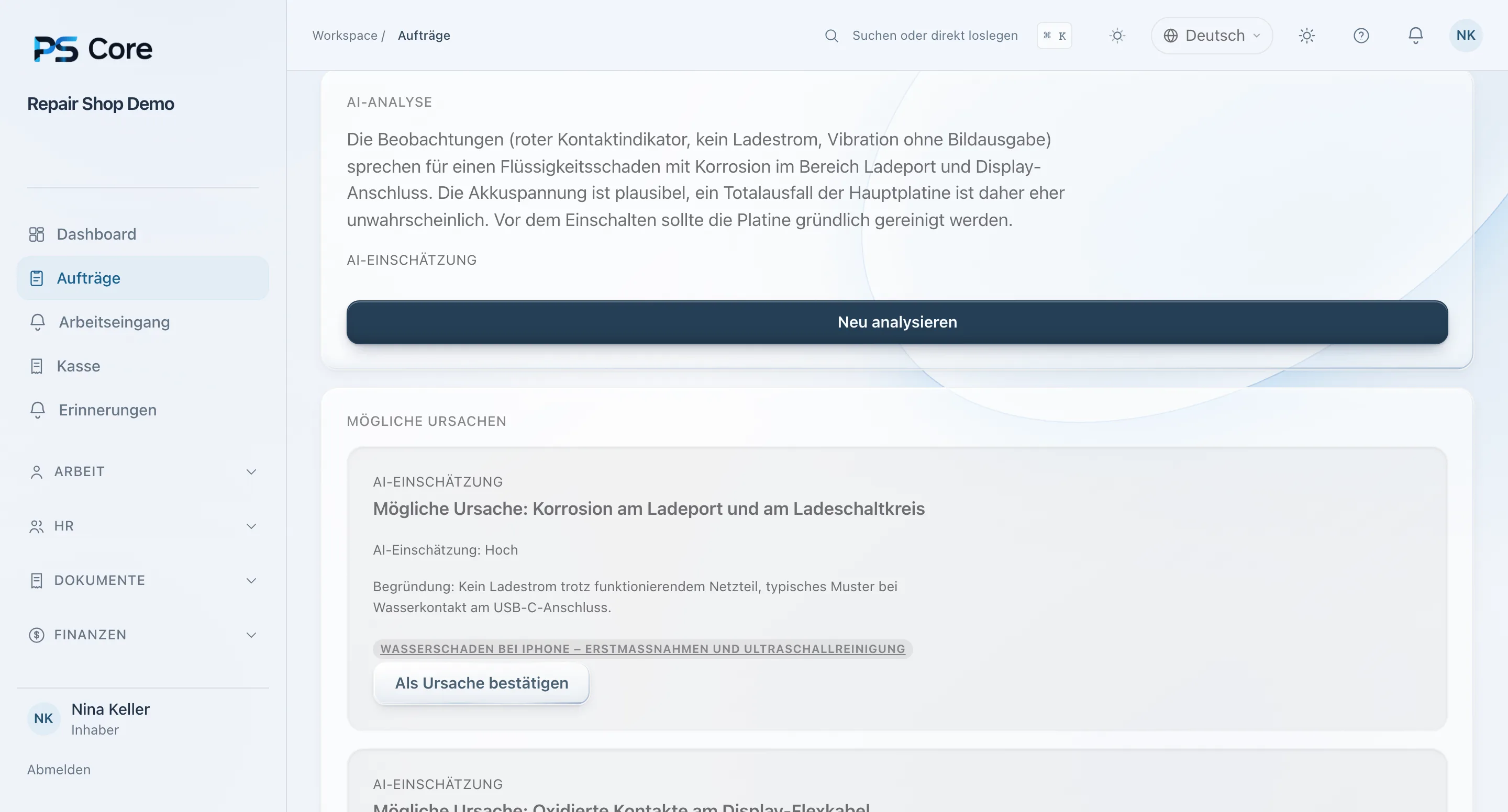 PS Core – Ihr erfahrenster Techniker. Für jeden im Team.