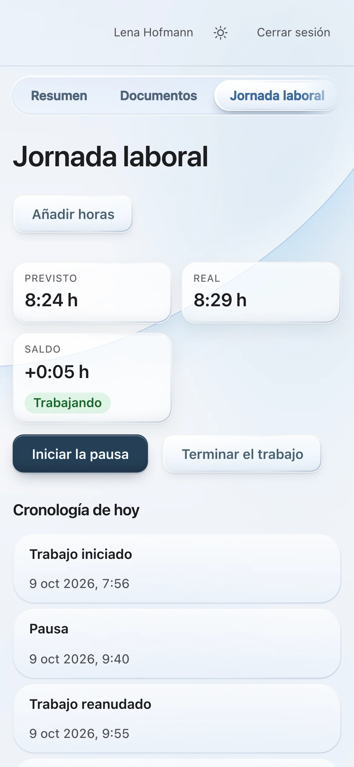 PS Core – Portal del empleado