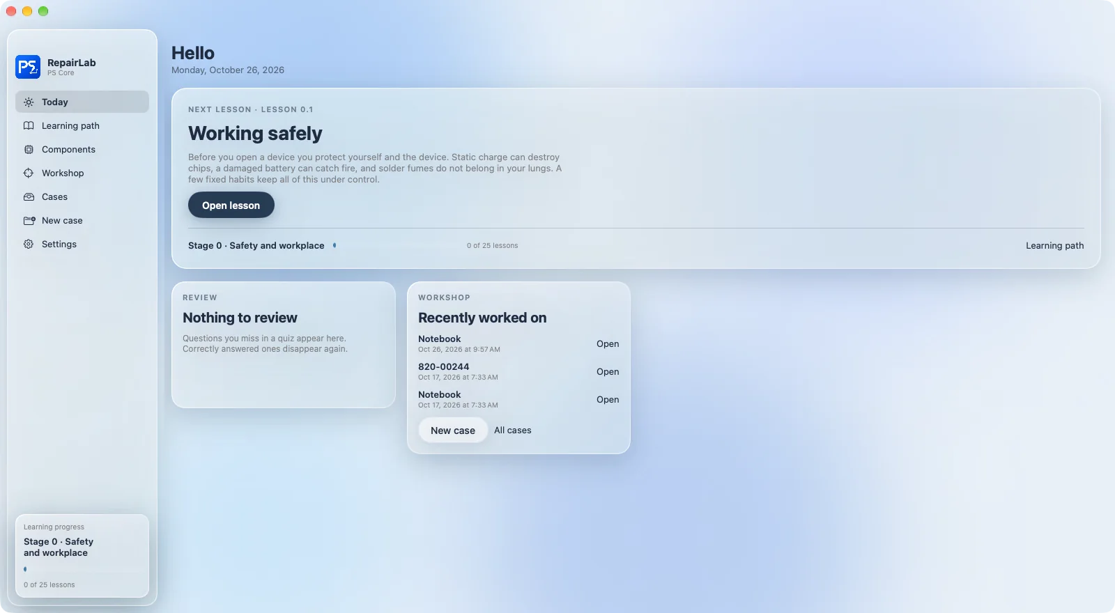 RepairLab – Board repair,
step by step.